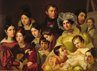 Familjen Malatesta, 1835